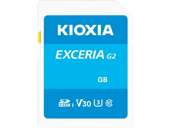 Карта пам'яті Kioxia 32 GB SDHC Exceria G2 (LNEX2L032GG4) - Фото 1 Карта пам'яті Kioxia 32 GB SDHC Exceria G2 (LNEX2L032GG4) - изображение 1