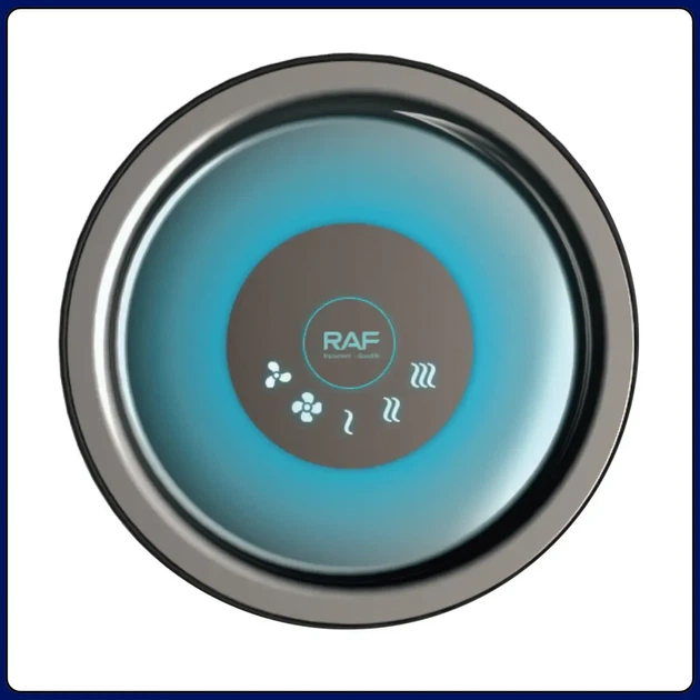 Фен для волосся з трьома температурними режимами та LED-дисплеєм RAF R.407 1600W - изображение 5
