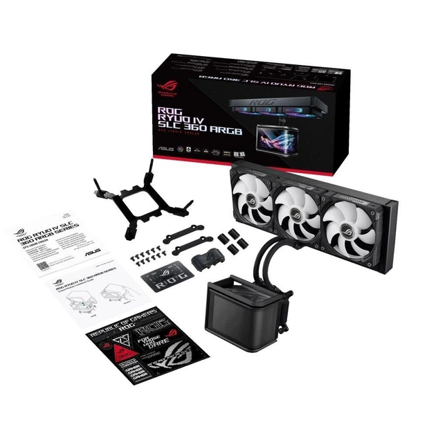 Система водяного охолодження Asus ROG Ryuo IV SLC 360 ARGB (90RC0151-B0EAY0) ( Чорний ) 12534 - изображение 15