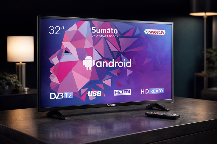 Телевізор Sumato діагональ 32" HD 32HTS03 - изображение 5