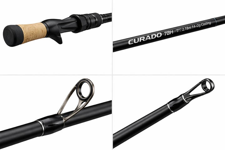 Вудилище спінінгове Shimano Curado 72H 2.18m 14-42g Casting - изображение 2