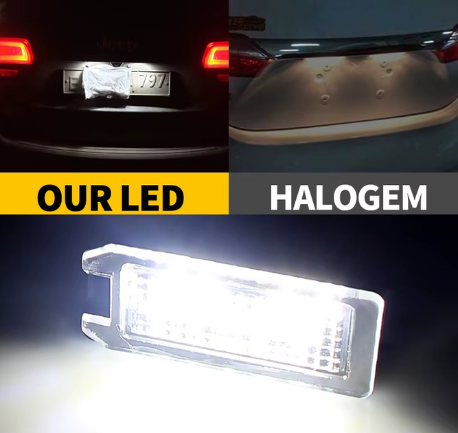 Подсветка номера Jeep Grand Cherokee / Compass / Patriot / Dodge Viper / Fiat 500 - изображение 8