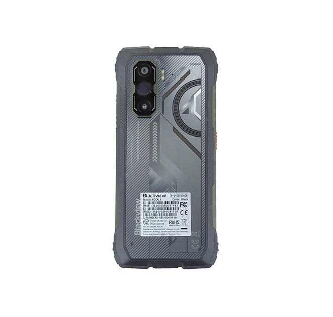 Мобільний захищений смартфон Blackview Rock 3 (8+256Gb, 10000 mAh) Black - Фото 11 Мобільний захищений смартфон Blackview Rock 3 (8+256Gb, 10000 mAh) Black - зображення 11