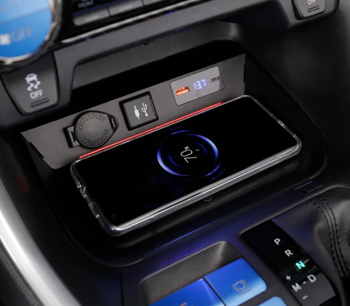 Бездротова автомобільна зарядка Toyota RAV4 XA50 (2019-2024) - зображення 7