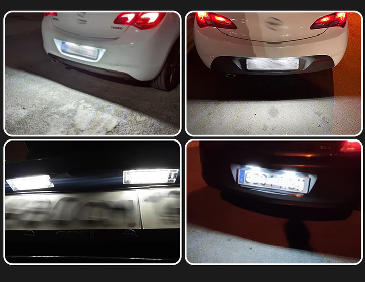 Подсветка номера Opel Astra H J K Corsa C D E F Insignia Vectra C Zafira B / Chevrolet Camaro Malibu Volt Cruz - изображение 4