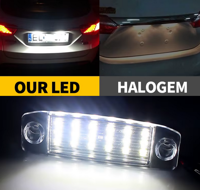 Подсветка номера Hyundai i30, i40, Sonata 10, Kona / Kia Sportage 3, Borrego, Mohave, Opirus, Carens, Sorento - изображение 5