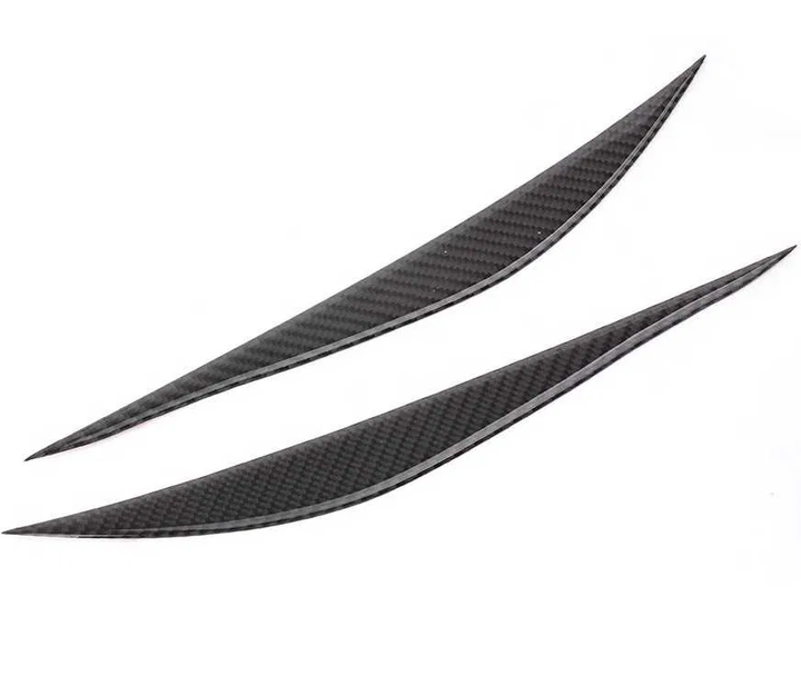 Карбоновые накладки на фары (реснички) BMW F30 / F34 - изображение 3