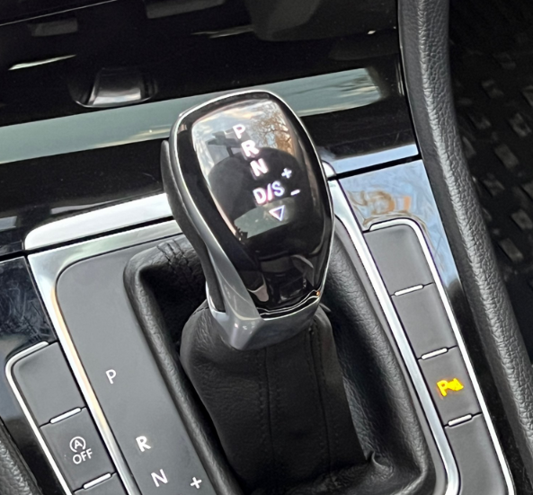 Ручка переключения передач для Volkswagen Skoda Seat DSG алькантара (белая подсветка) - изображение 6