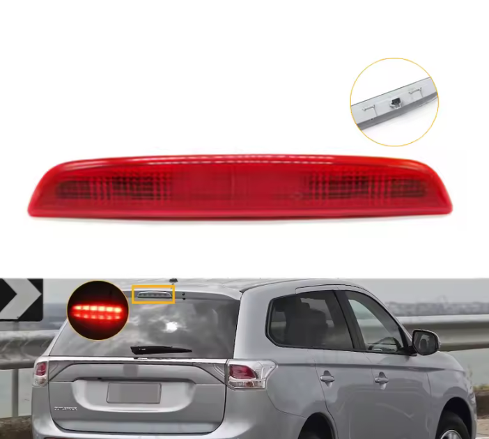 Центральний стоп-сигнал на Mitsubishi Outlander червоний (2012-2016) - зображення 2