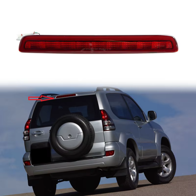 Центральный стоп-сигнал на Toyota Land Cruiser Prado LC120 / Lexus GX470 (2002-2009) - изображение 3
