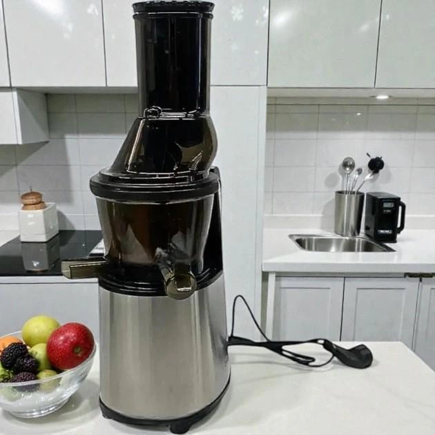 Соковыжималка Rainberg RB центробежная 3800 Вт для фруктов овощей 2 скорости серая (48ZZ) - изображение 3