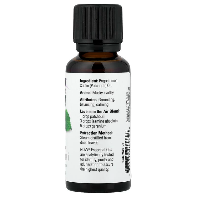 Эфирное масло пачули NOW Foods, Essential Oils "Patchouli" (30 мл) - изображение 2