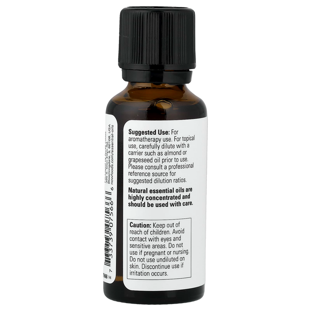 Эфирное масло сладкого майорана NOW Foods, Essential Oils "Sweet Marjoram Oil" 100% чистое масло душицы / майорановое масло (30 мл / 1 жидкая унция) - изображение 3
