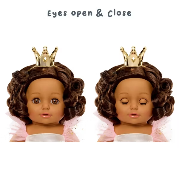 Кукла принцесса BABY Born Princess Baby Doll Ava - Brown Hair, Light Brown Eyes - изображение 5