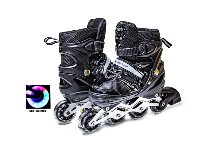 Детские ролики Superpower Black 29–33 - изображение 2