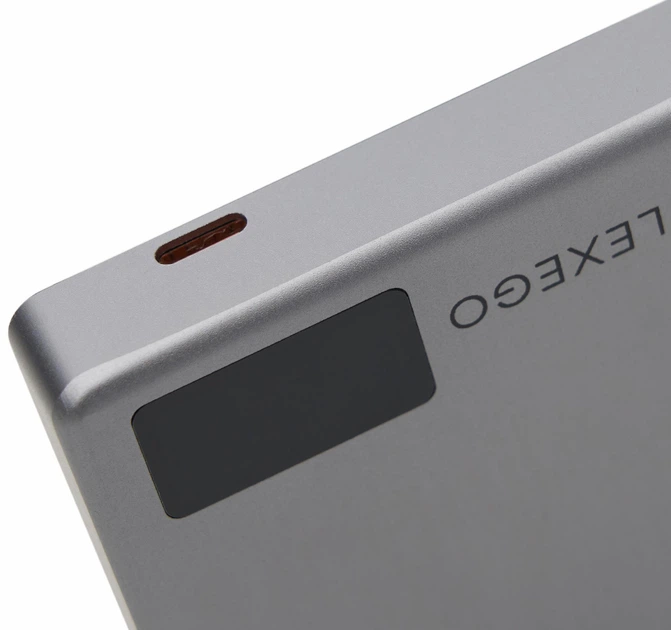 Повербанк магнитный MagSafe 10000 mAh 15W 20W PowerBank для айфона магсейф максейв для Apple iPhone 12 13 14 15 16 17 эпл ультратонкий Type-C с дисплеем быстрая беспроводная и проводная зарядка Qi Gray LEXEGO HDL-10-GR - изображение 10