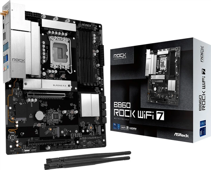 Płyta główna  ASRock B860 Rock Wi-Fi 7 (s1851, Intel B860, PCI-Ex16) - obraz 5