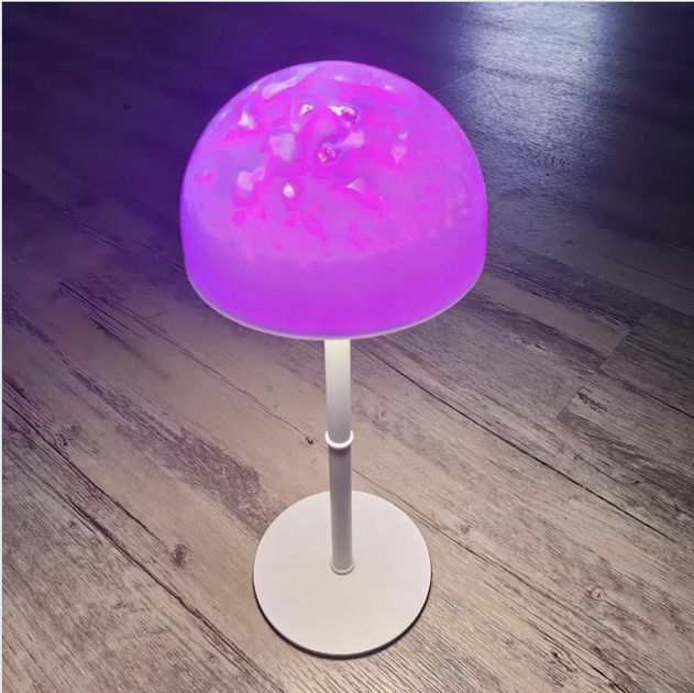 Настольная лампа светодиодная ESLLSE METEOR 5Вт 3000-6000К+RGB 300Лм сенсорная с аккумулятором 295х295х120мм белый - изображение 3