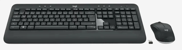 Клавіатура і миша Logitech бездротові чорні з вологозахищеним корпусом (680813) - зображення 2