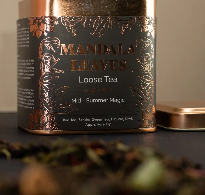 Чай в банке Магия лета Summer Magic 50г Mandala Leaves 5056368353536 - изображение 3