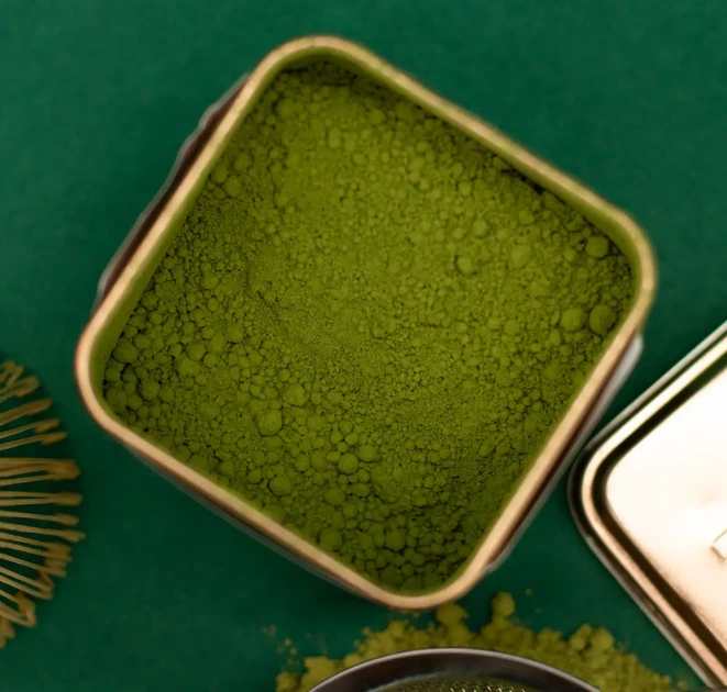 Органический чай в банке Церемониальная Матча Organic Ceremonial Matcha 50г Mandala Leaves 5056368353413 - изображение 4
