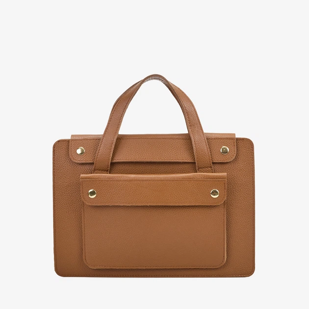 Сумка для ноутбука жіноча шкіряна велика Regina Notte Briefcase 4243 Рудий - Фото 1 Сумка для ноутбука жіноча шкіряна велика Regina Notte Briefcase 4243 Рудий - зображення 1