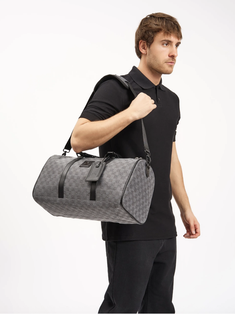 Спортивная сумка через плечо Jordan Duffle Monogram в темно-сером цвете. - изображение 2