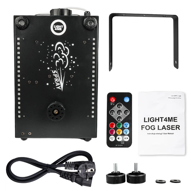 Wytwornica dymu LED i laser Light4Me Fog Laser (5908249822290) - obraz 5