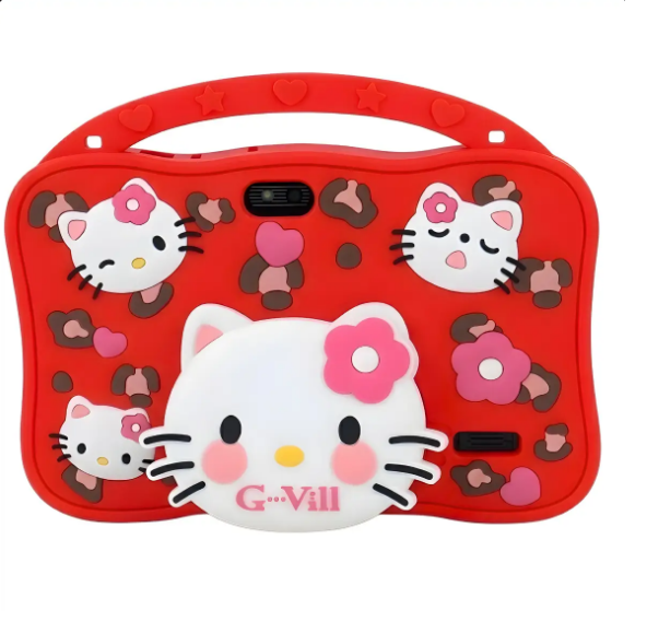 Планшет детский G123 с Hello Kitty, Wi-Fi на Android, 7, красный (G123-2) - изображение 4