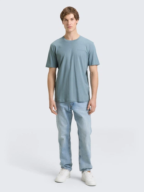 Футболка Tom Tailor 1050791 S Голубая - Фото 2 Футболка Tom Tailor 1050791 S Голубая - изображение 2