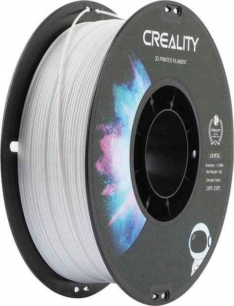 Filament do wkładu Creality Filament PETG 1.75mm White (6971636409380) - obraz 3