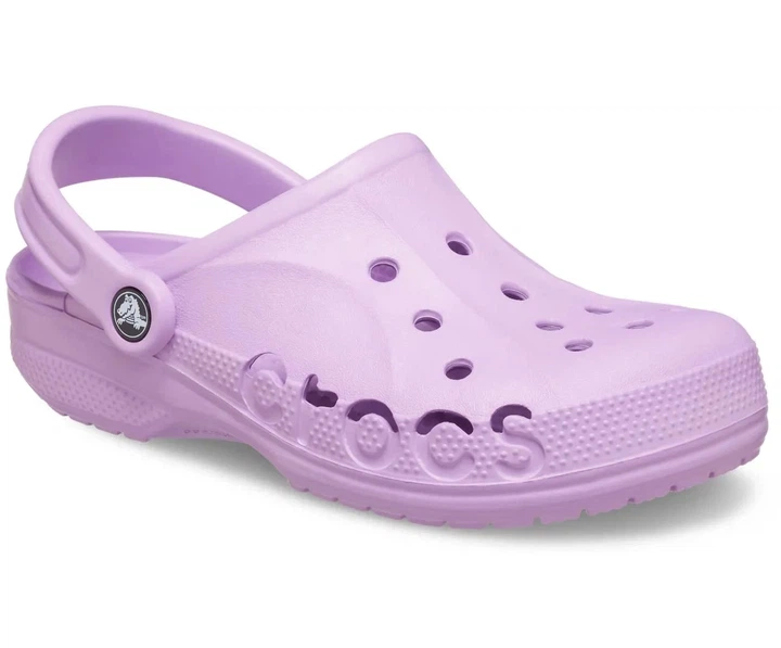 Женские кроксы Crocs Baya Clog Orchid Фиолетовые 39-40 (M7/W9) 25 см - изображение 2
