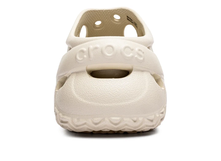 Жіночі крокси Crocs Caged Clog Chalk 211141-0WV бежеві з коричневою підошвою 40-41 (M8/W10) 26 см - Фото 4 Жіночі крокси Crocs Caged Clog Chalk 211141-0WV бежеві з коричневою підошвою 40-41 (M8/W10) 26 см - зображення 4