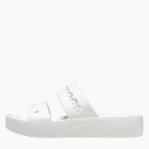 Жіночі шльопанці для пляжу Crocs Baya Platform Sandal White Білі 208188-100 W7/37-38/23.8см - Фото 4 Жіночі шльопанці для пляжу Crocs Baya Platform Sandal White Білі 208188-100 W7/37-38/23.8см - зображення 4