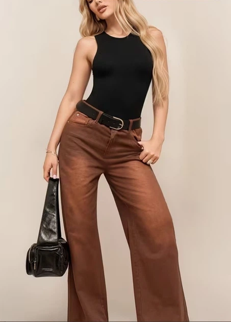 Женский боди с майкой и бразилианами 1265 Simple Comfort (2019-46-03) Черный 46 No Brand (L) - изображение 7