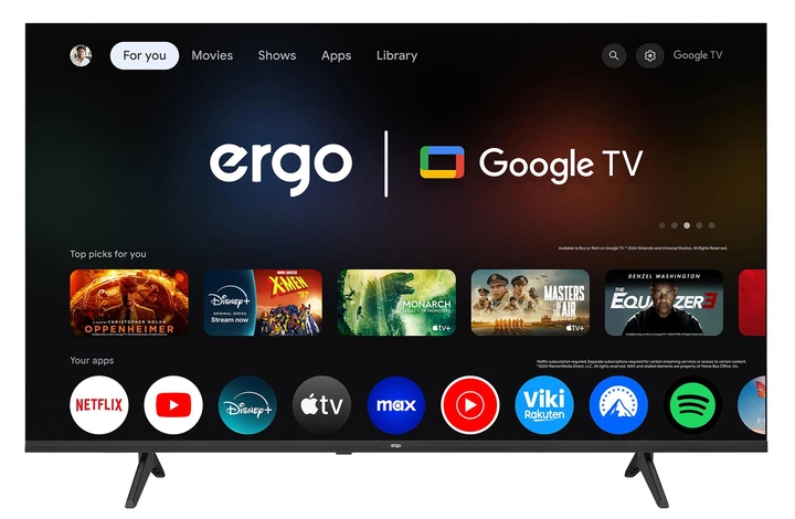 Телевізор ERGO 50JUQ7500 - изображение 2