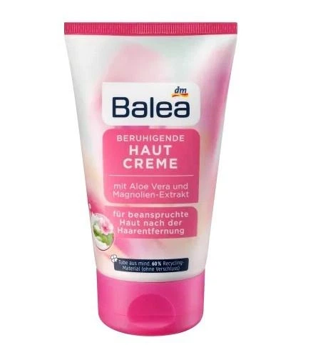 Крем для шкіри Balea Hautcreme beruhigend заспокійливий 125ml - Фото 1 Крем для шкіри Balea Hautcreme beruhigend заспокійливий 125ml - зображення 1