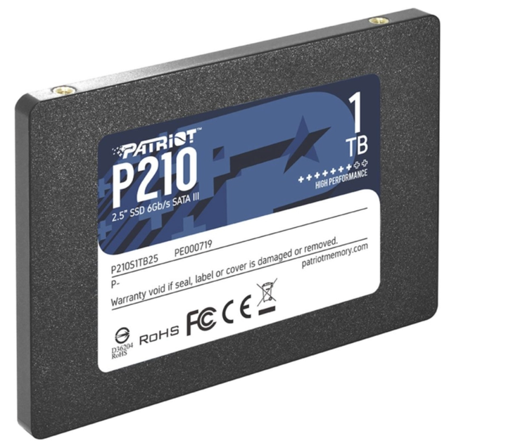 Накопитель Patriot SSD 2.5" 1TB (P210S1TB25) - изображение 2