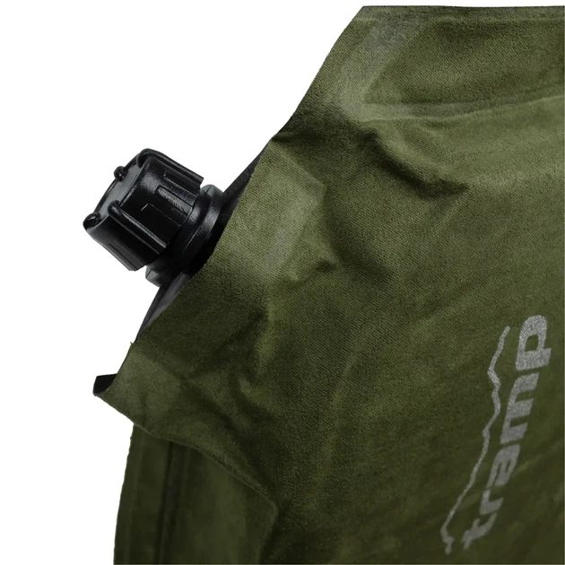 Коврик туристический самонадувающийся Tramp COMFORT DOUBLE (187х130х5см) (UTRI-011-dark-olive) - зображення 4