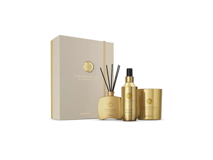 Подарунковий набір ароматів для дому The Rituals Private Collection Sweet Jasmine (8719134203394) - Фото 1 Подарунковий набір ароматів для дому The Rituals Private Collection Sweet Jasmine (8719134203394) - изображение 1