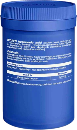 Suplement diety Formeds Bicaps Hyaluronic Acid 60 kapsułek (5903148622316) - obraz 2