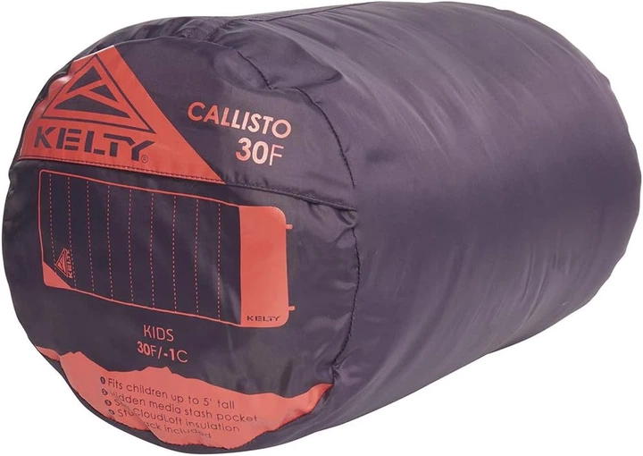 Детский спальник Kelty Callisto 30 Kids Girls italian plum (ks210) - изображение 3