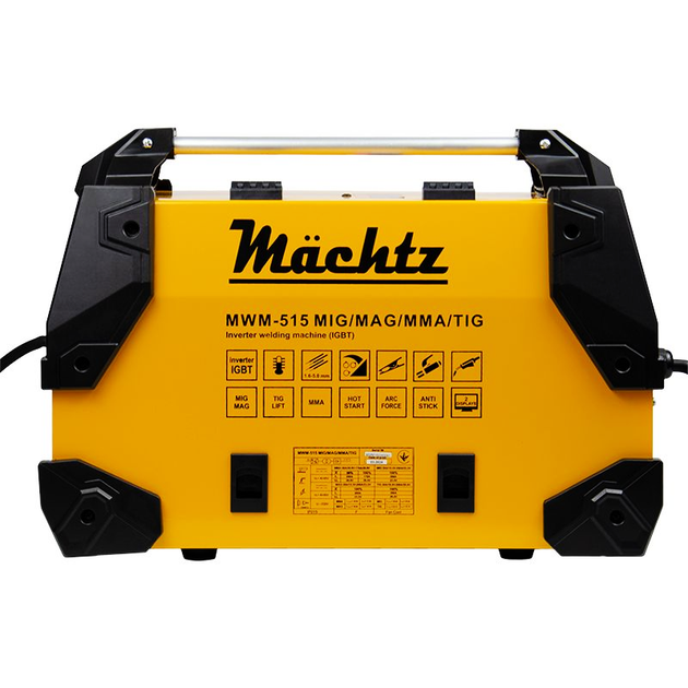 Сварочный полуавтомат Machtz MWM-515 MIG/MAG/MMA/TIG, полуавтомат - изображение 12