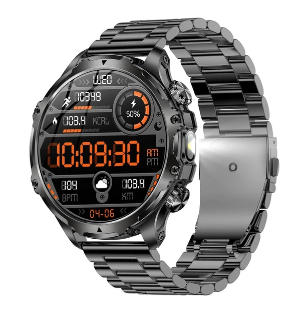 Розумний смарт годинник Smart Turbo Power Steel, 2 ремінці - изображение 8