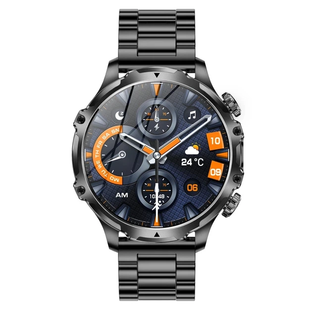 Розумний смарт годинник Smart Turbo Power Steel, 2 ремінці - изображение 10