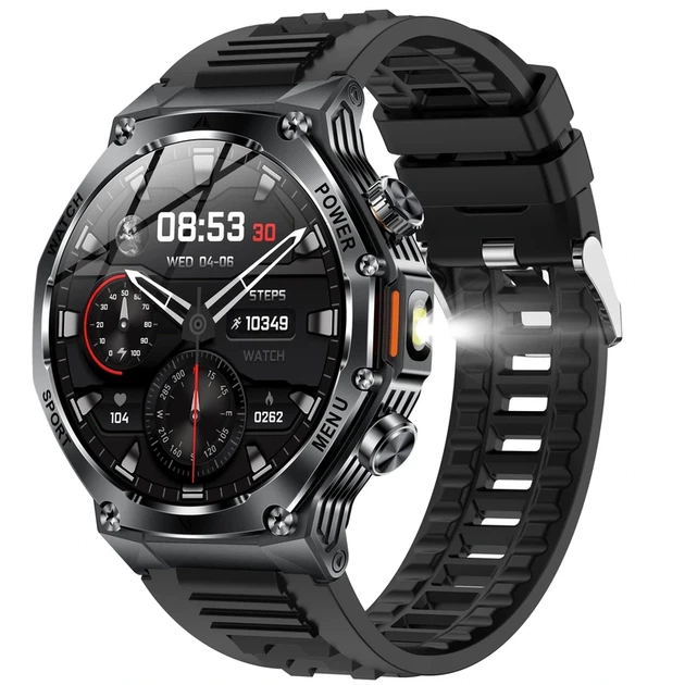 Розумний смарт годинник Smart Surf X Pro Black Rubber, 2 ремінці - изображение 2