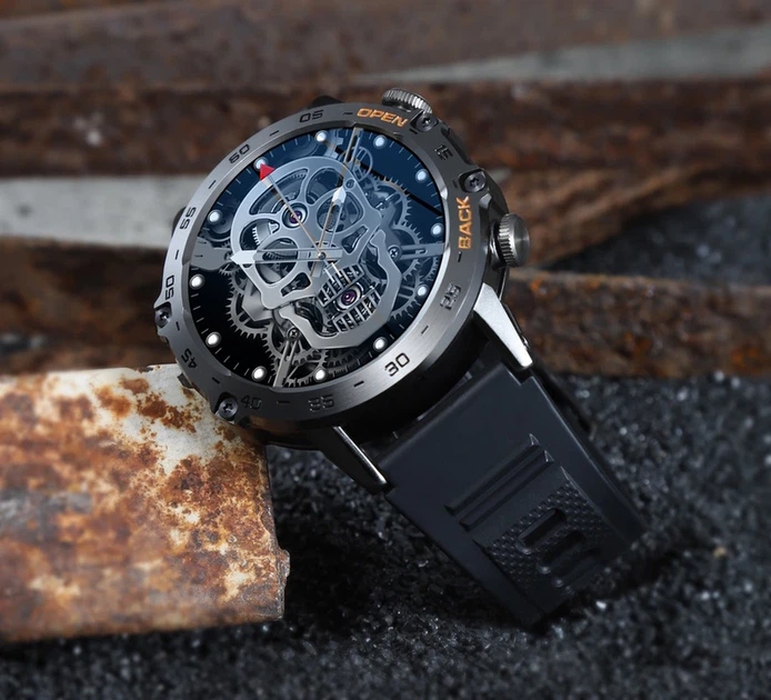 Розумний смарт годинник Smart Delta K52 Black Rubber, 2 ремінці - Фото 10 Розумний смарт годинник Smart Delta K52 Black Rubber, 2 ремінці - изображение 10