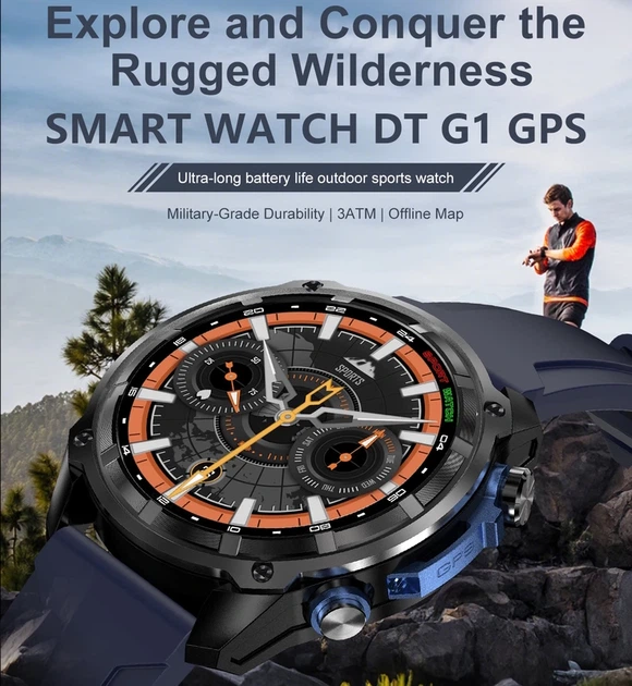 Розумний смарт годинник Smart Navigation Pro з GPS, 2 ремінці - Фото 4 Розумний смарт годинник Smart Navigation Pro з GPS, 2 ремінці - изображение 4