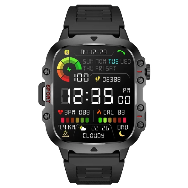 Розумний смарт годинник Smart Expert Nano Rubber, 2 ремінці - Фото 10 Розумний смарт годинник Smart Expert Nano Rubber, 2 ремінці - зображення 10