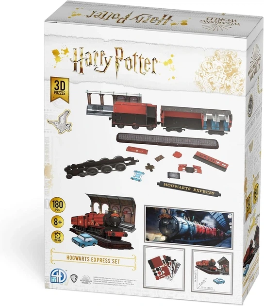 Гоґвортський Експрес Пазл 3D (Hogwarts Express Set 3D puzzle) - изображение 8
